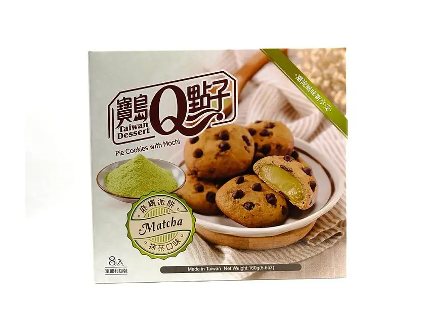 Royal Family Mochi Keks mit Matcha Geschmack Füllung 160g