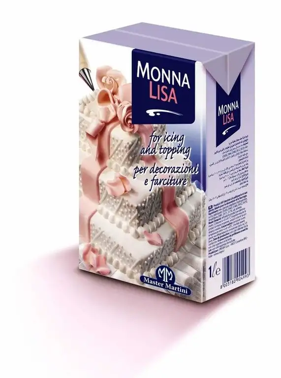 Monna Lisa - Modellierung gesüßte Schlagsahne 1 Liter