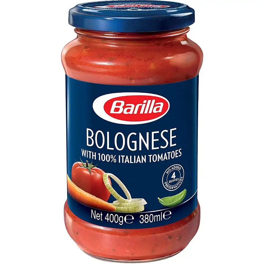 Barilla Pastasauce Base per Bolognese – Saucenbasis 1 Glas (1x400g)