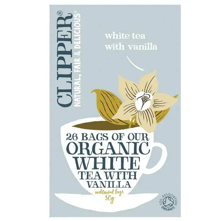 Clipper | White Tea with Vanilla | 5 x 26 bags