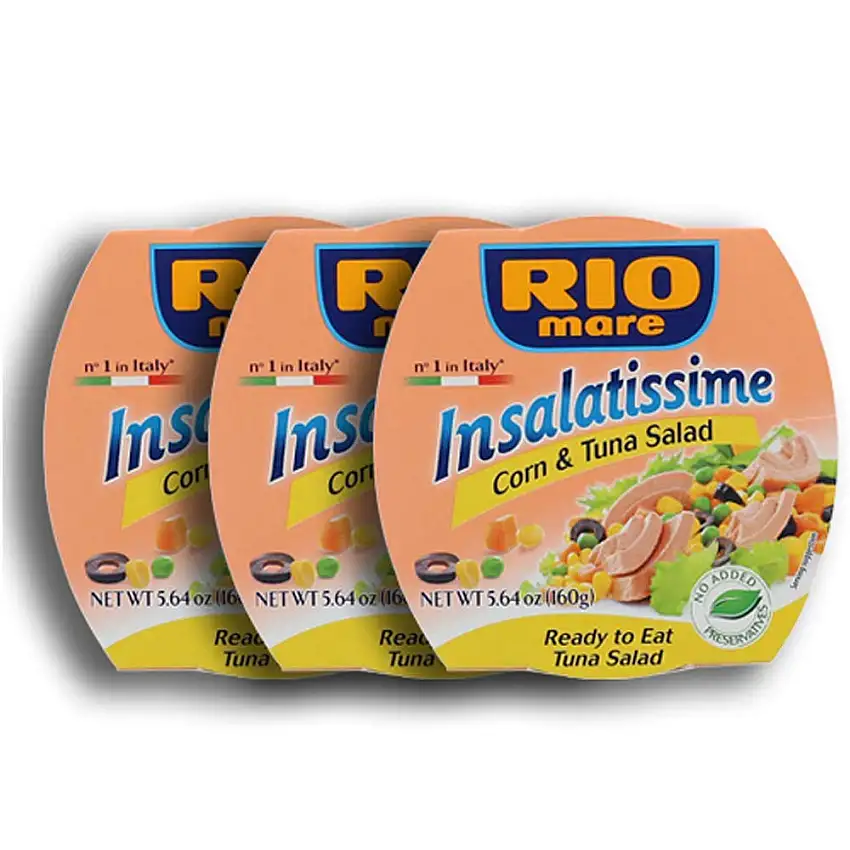 3 Rio Mare Salat in Dosen, 3 x 160 g (480 g)