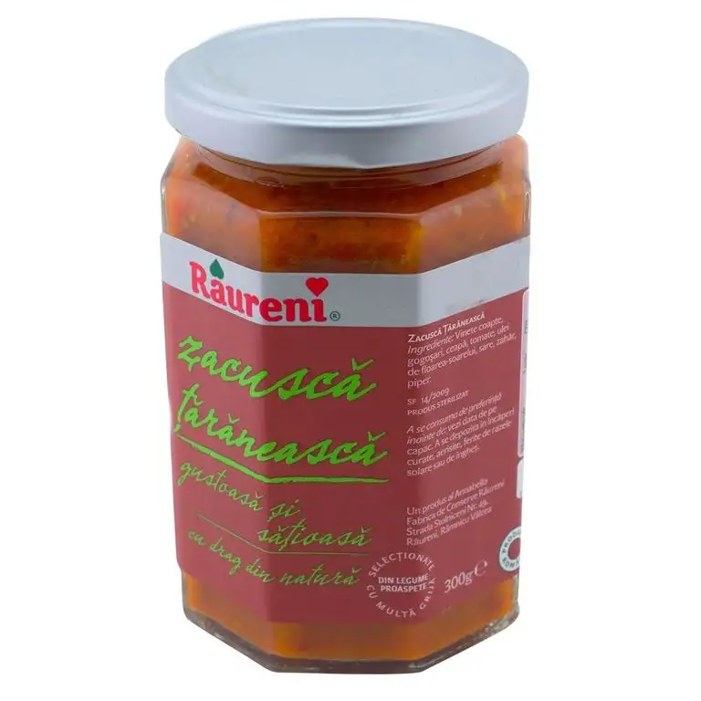 Raureni Traditioneller Rustikaler Gemüseeintopf, 6er Pack (6 x 300 g)