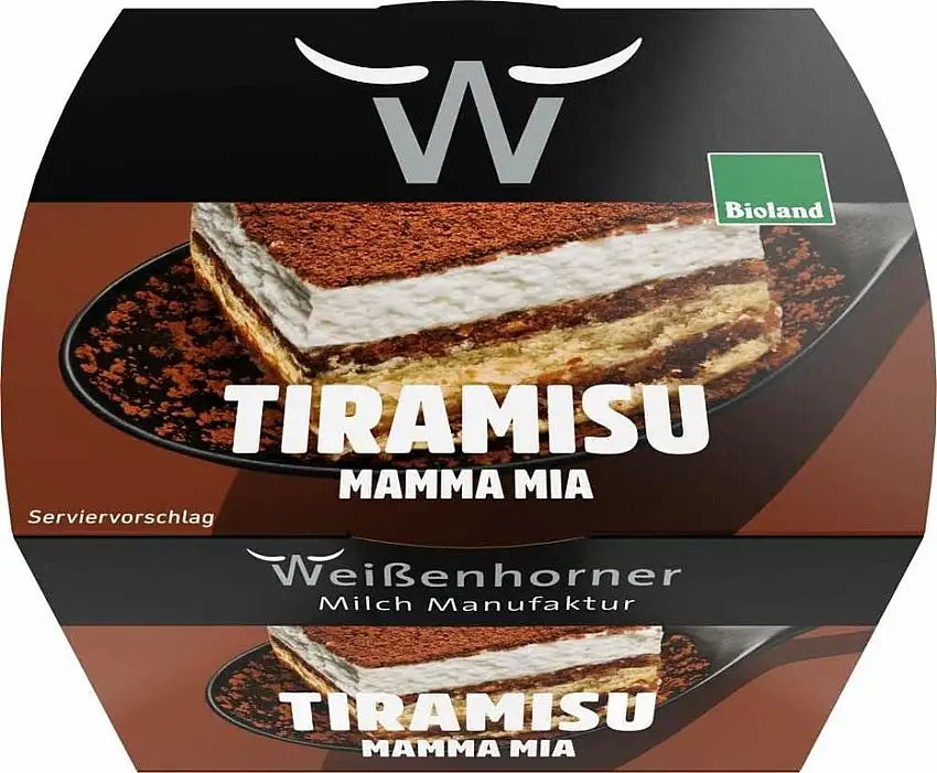 Weißenhorner Milch Manufak Bio WH MM Bioland Tiramisu classic (6 x 100 gr)