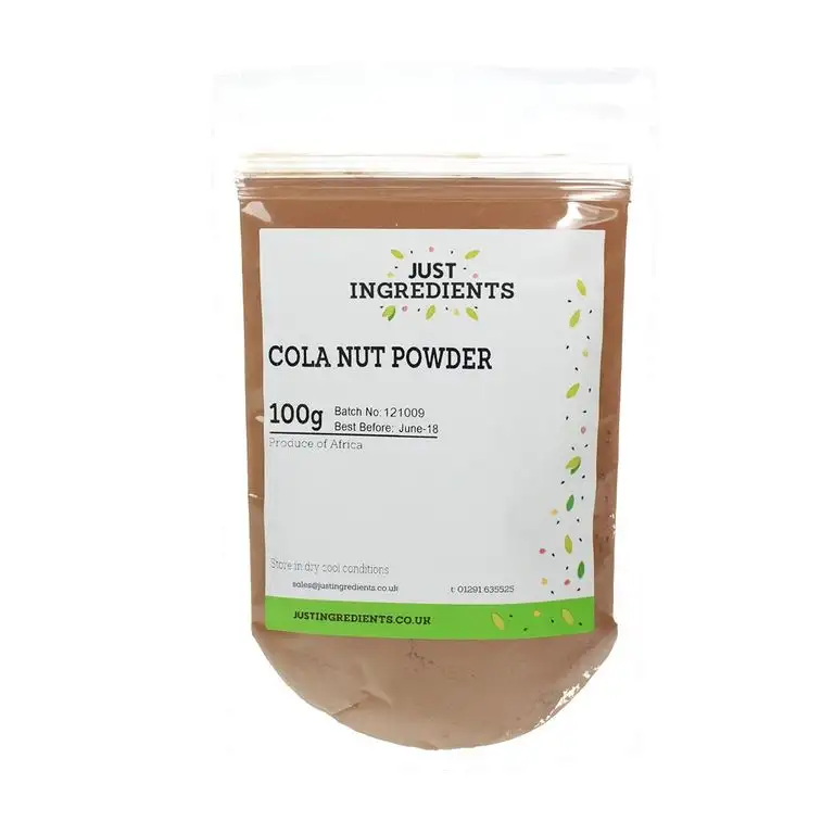 JustIngredients Kolanuss-Pulver, Cola Nut Powder, 1er Pack (1 x 500 g)