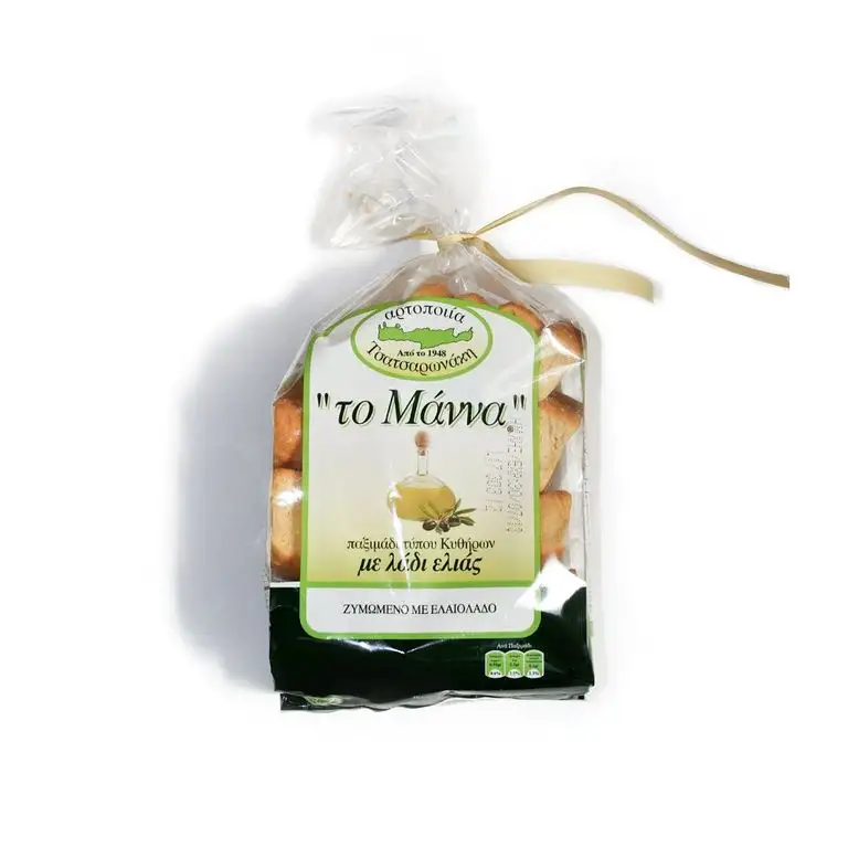 To Manna Paximadia aus Vollkorn-Weizenmehl mit Olivenöl 500-g Packung