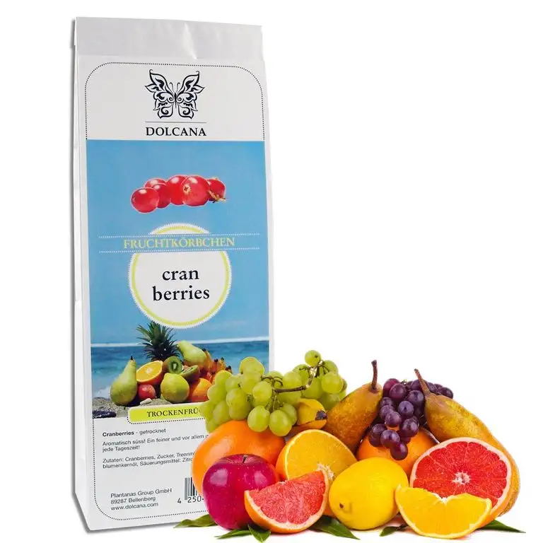 Dolcana Trockenfrüchte - Cranberries, Baker's slices , 1er Pack (1 x 150 g Packung)