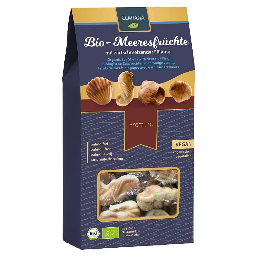 Clarana: Praline - Bio-Meeresfrüchte 150g