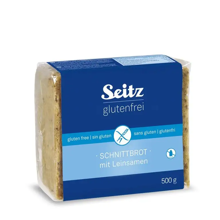 Seitz glutenfrei Schnittbrot mit Leinsamen (3 teilig) - 3x 500g