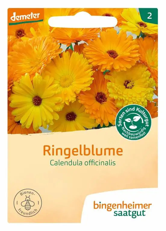 Bingenheimer Saatgut AG Bio Ringelblume (2 x 1 Stk)