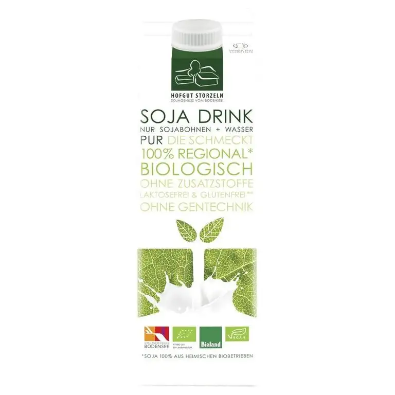 Hofgut Storzeln Bio Bio Sojadrink Natur Pur (6 x 1000 ml)