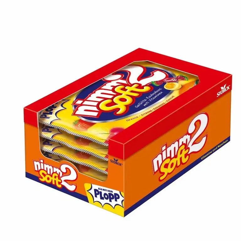 nimm2 soft (3 x 800g) / Kaubonbons mit Fruchtsaft & Vitaminen