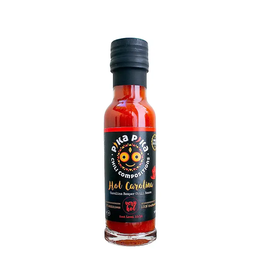Die scharfe Carolina / Inhalt 100 ml / Schärfegrad: 10 von 10 (Scoville siehe unten - für echte Scharfistas) Slow Food