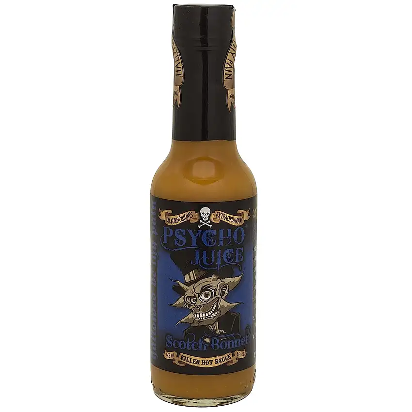 Psycho Juice Scotch Bonnet - Scharfe Chilisauce - 148ml