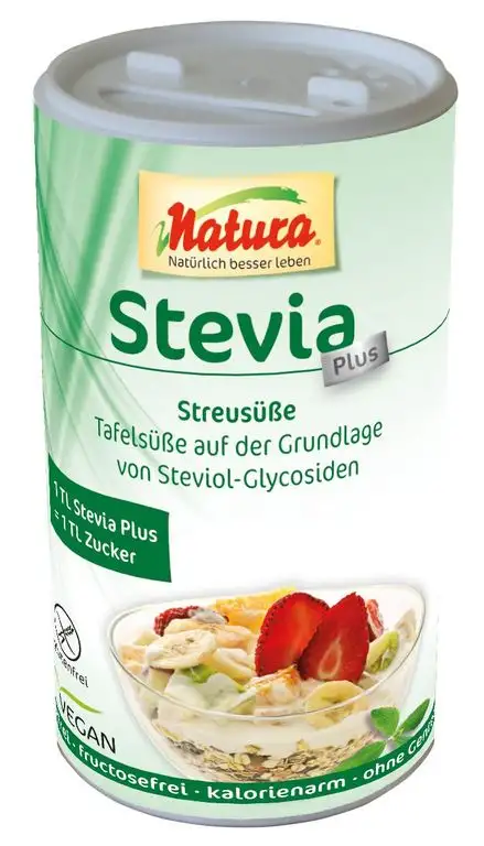 Natura Stevia Plus Streusüße, 75 g