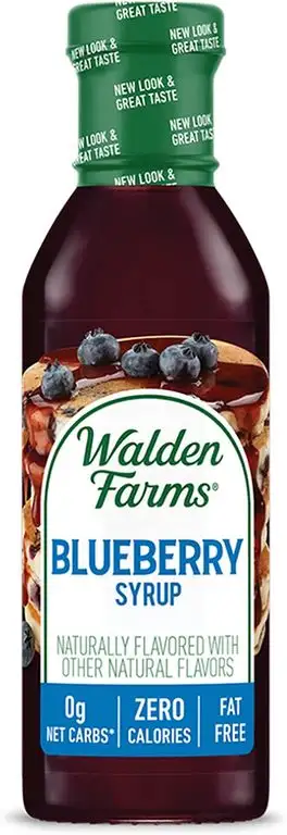 Walden Farms Blueberry Syrup, 1er Pack (1 x 355 ml)