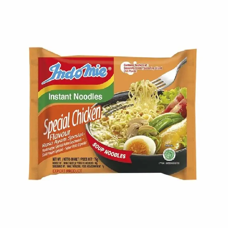 40 x 75g IndoMie Instant Nudeln mit Spezial Huhngeschmack Bratnudeln