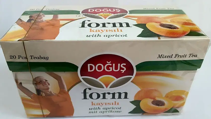 Dogus Form Beutel Tee 20 Beutel mit Aprikosen-Geschmack - 2er Pack