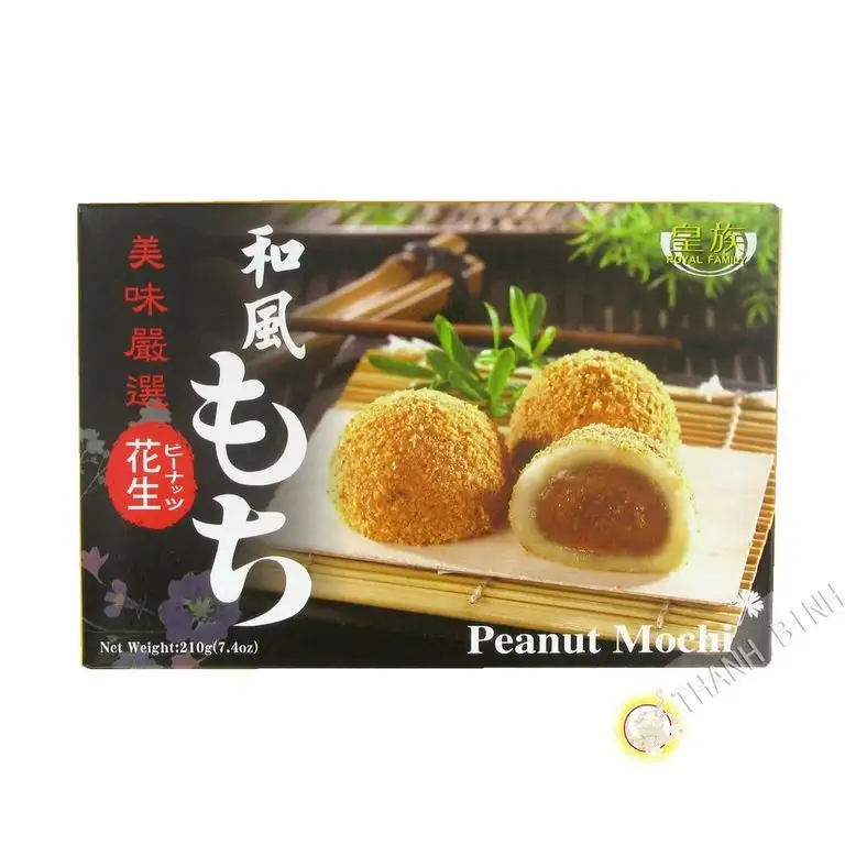 Royal Family Reiskuchen "Mochi" nach japanischer Art, mit Erdnuss Geschmack 210g