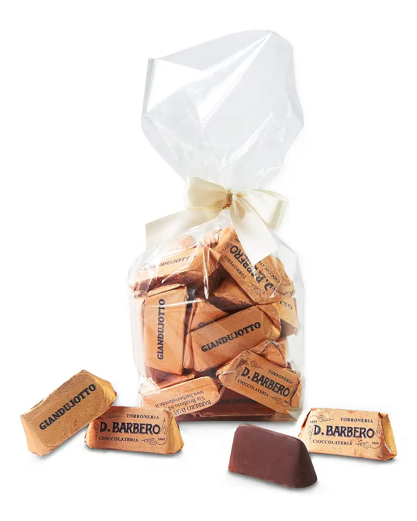 D. Barbero Haselnuss Praline Giandujotti mit Piemont-Nüsse IGP (300GR)