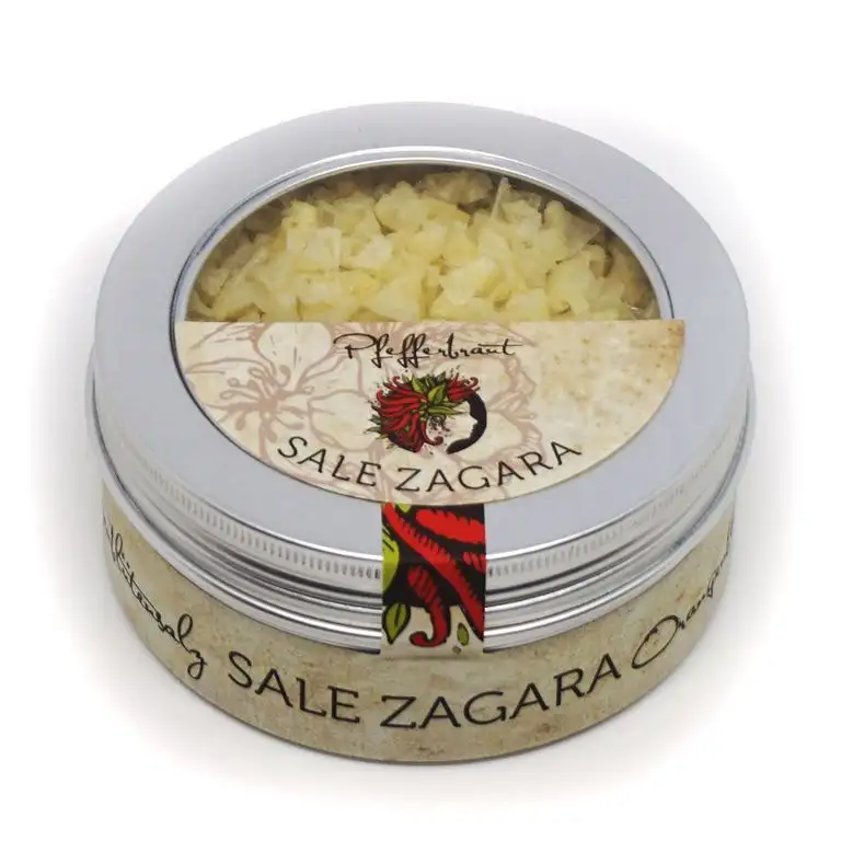 Pfefferbraut Sale Zagara in der Fingersalzdose, Variante:Fingersalz groß