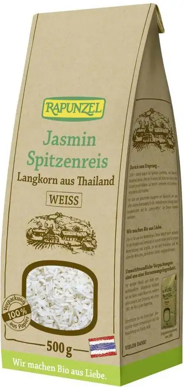 Rapunzel Bio Jasmin Spitzenreis Langkorn weiß (6 x 500 gr)