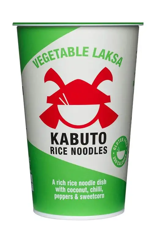 Kabuto Noodles Vegetable Laksa, 6er Pack (6 x 65 g)