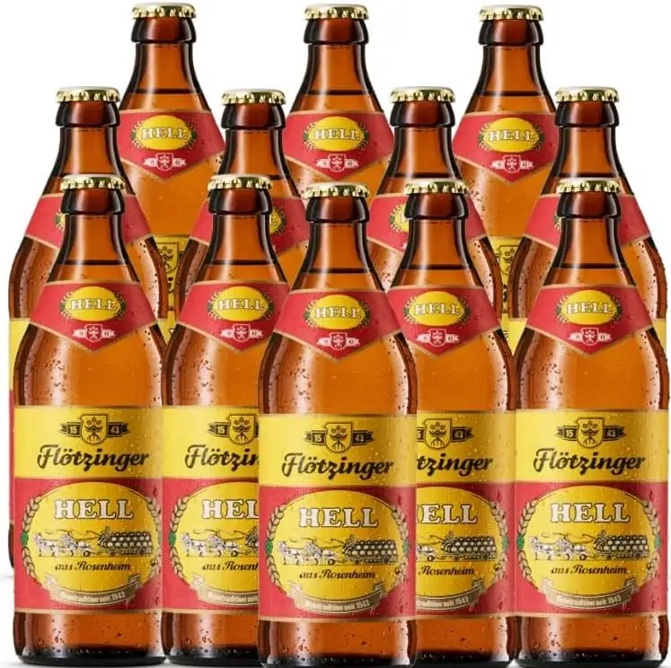 Flötzinger Hell Bierbox 12x0,5Ltr