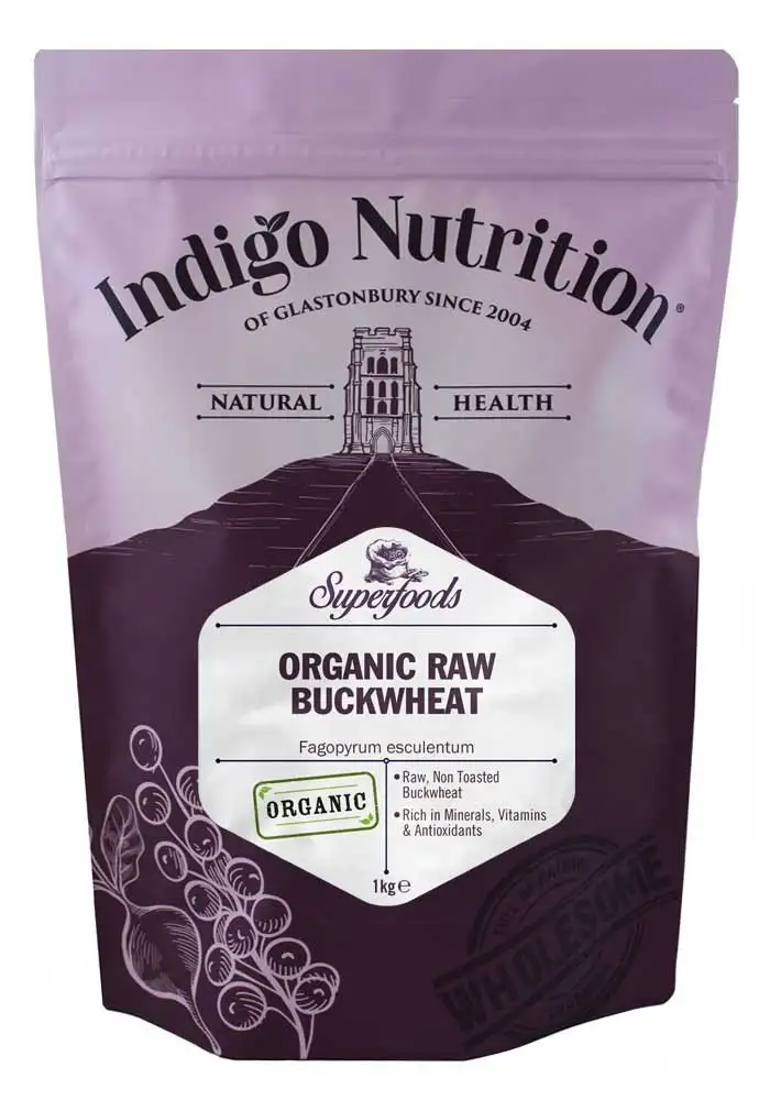 Indigo Herbs Bio Roh Buchweizengrütze 1kg