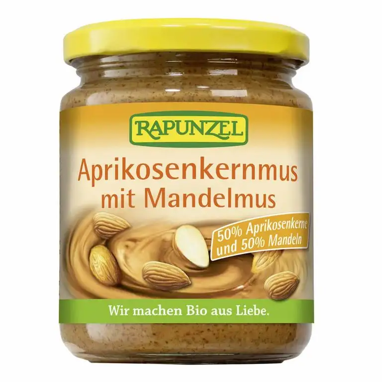 Rapunzel Aprikosenkernmus, Projekt, 2er Pack (2 x 250 g)