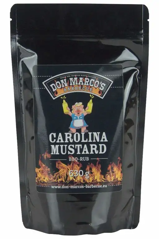 Don Marco's Barbecue Rub Carolina Mustard 630g im Nachfüllbeutel, Grillgewürzmischung
