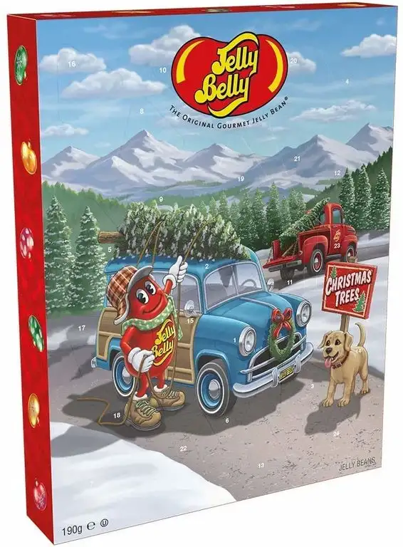 Jelly Belly Adventskalender, 1er Pack (1 x 240 g)