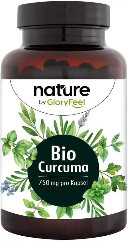Bio Curcuma 4.602 mg - 240 vegane Kapseln - 4602 mg Bio Curcuma + Bio Schwarzer Pfeffer pro Tag - Mit Curcumin + Piperin - Laborgeprüft ohne Zusätze in Deutschland hergestellt