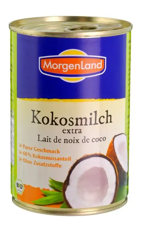 Morgenland Kokosmilch "extra" (400 ml) - Bio