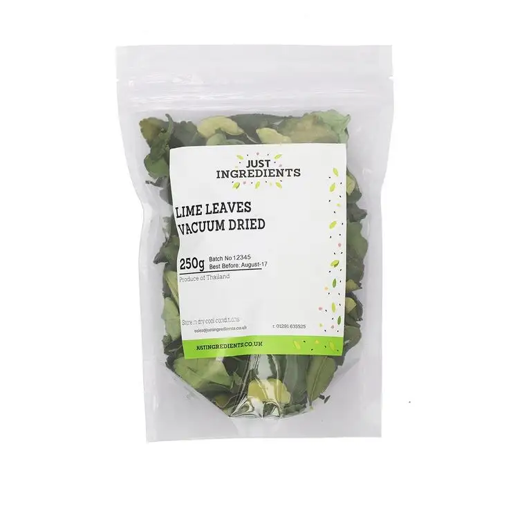 Premier Limettenblätter - vakuumgetrocknet 100g by JustIngredients
