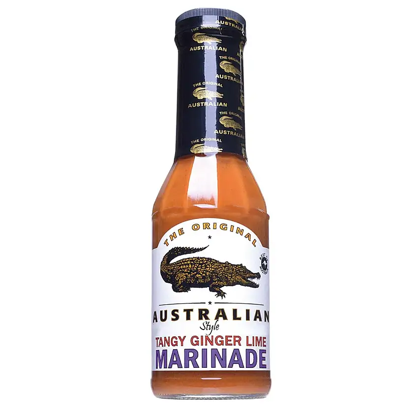 The Original Australian, Ginger Lime Marinade, 355 gramm