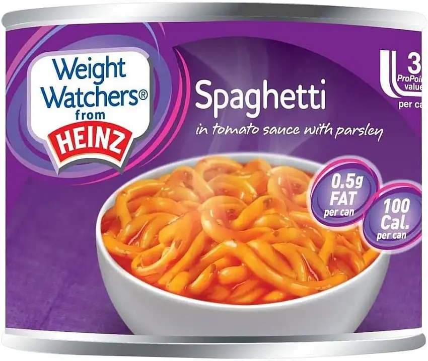 Weight Watchers Von Heinz Spaghetti In Tomatensauce Mit Petersilie (200G)