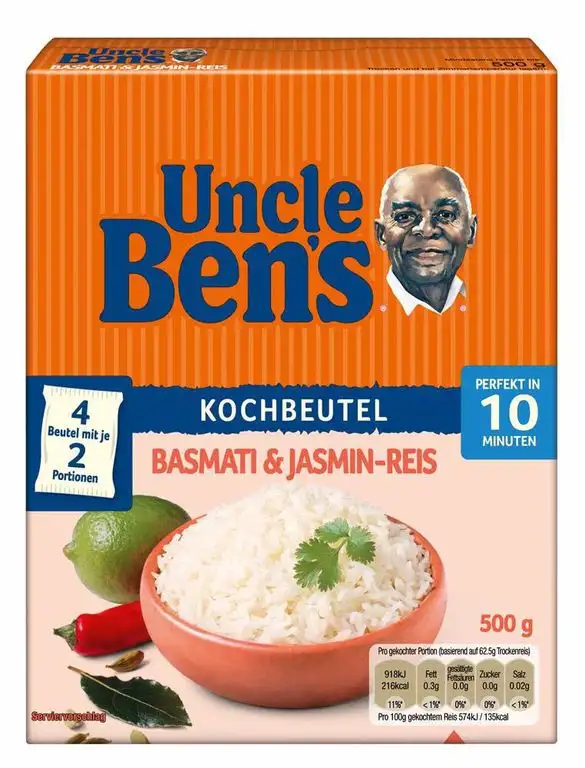 Uncle Ben's Basmati & Jasmin-Reis Kochbeutel, 3er Pack (3x 500g)