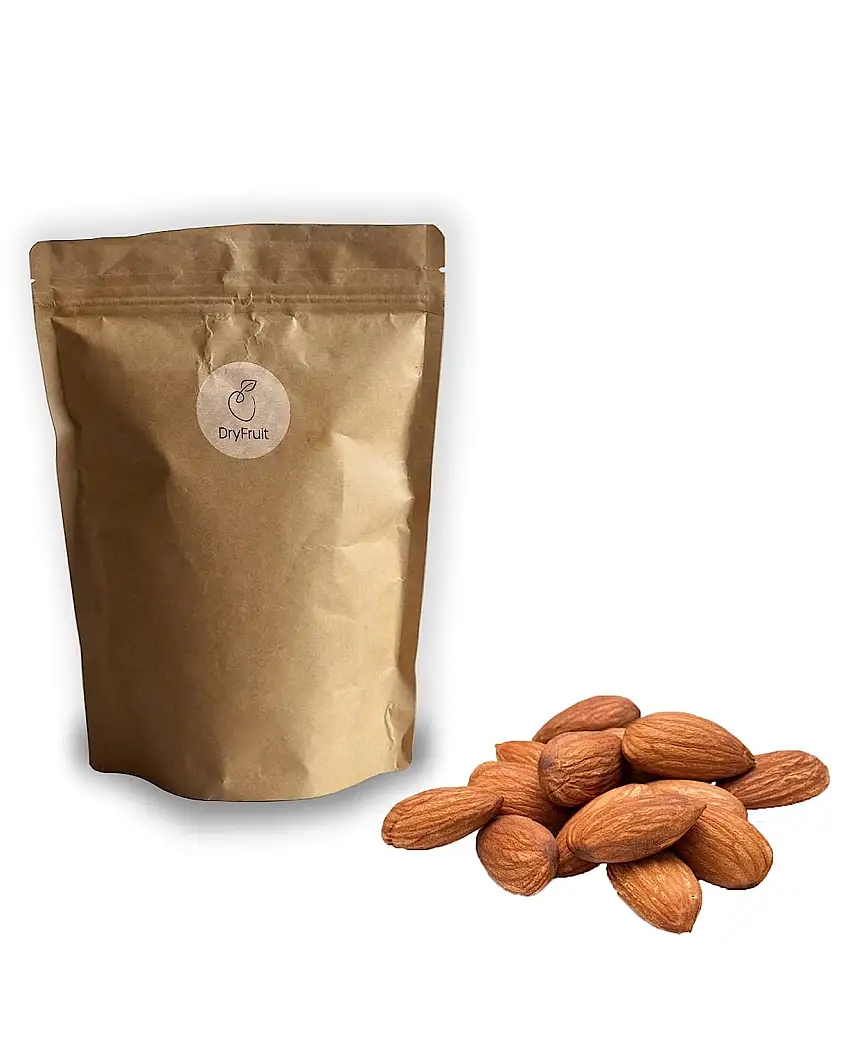 Mandelkerne naturbelassen 1Kg | ganz und ungeschält | aromatisch und süß | ganze Mandeln | knackig und frisch | ohne Schale | Backen, Kochen, als Topping für Salate, Müslis und Desserts