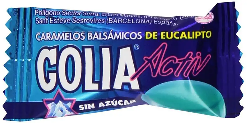 Golia Activ - Eukalyptus Balsamico Karamellbonbons zuckerfrei, 200 Einheiten