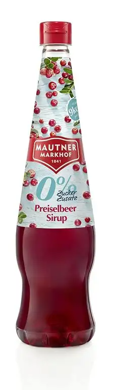 Mautner Markhof Preiselbeer 0% Zucker Sirup