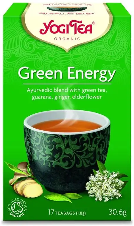 Yogi Tea Green Energy 17 Teabags (Pack of 6, Total 102 Teabags)