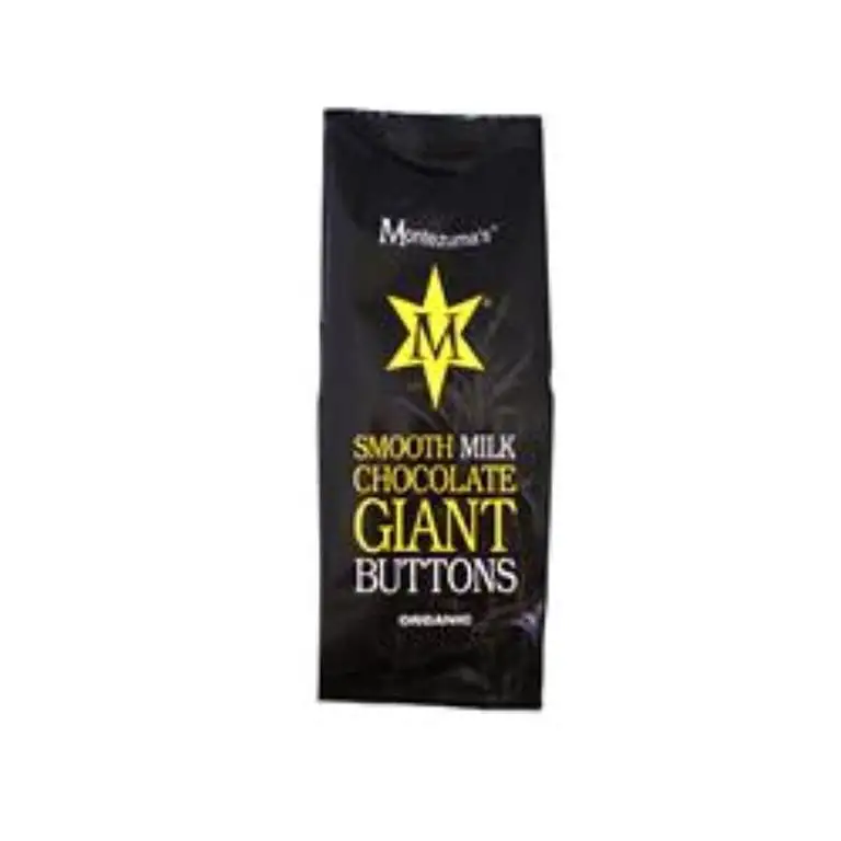 Montezumas Pralinen organischen zarter Milchschokolade riesigen Tasten 180g