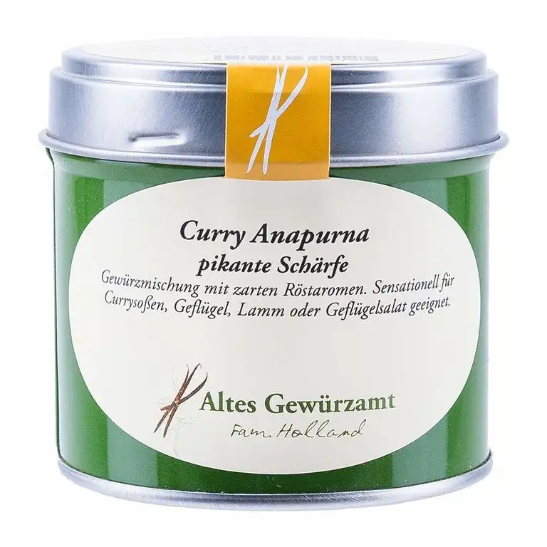 Curry-Pulver"Anapurna", mittelscharf, Altes Gewürzamt, 70 g