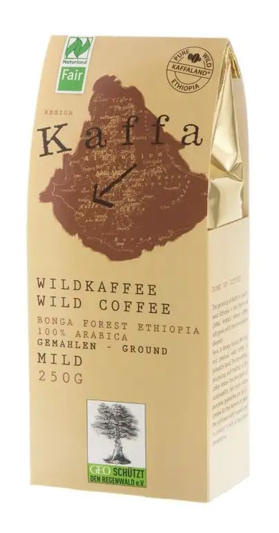 ORIGINAL FOOD Wildkaffee "Kaffa", mild, gemahlen (250 g) - Bio
