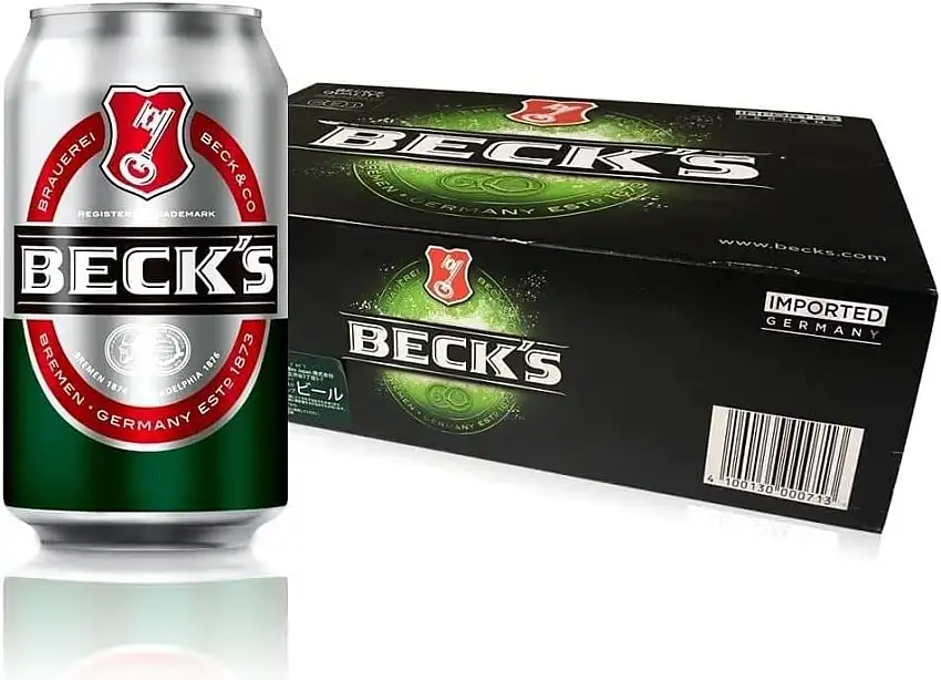 BECK'S Pils Dosenbier, EINWEG (24 x 0.33 l Dose)