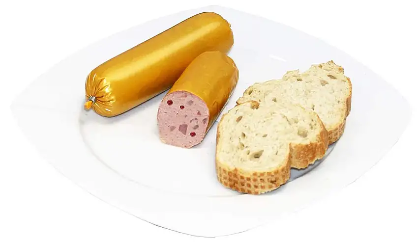 Gourmet Schinkenleberwurst mit Preiselbeeren | Hausmacher Leberwurst geräuchert | Wurst mit Beeren Aufstrich | 150g