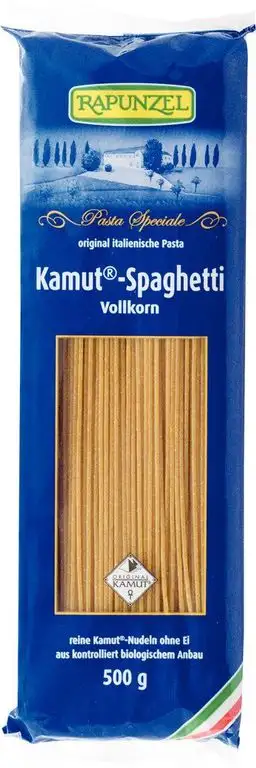 Rapunzel Bio Kamut Spaghetti Vollkorn (2 x 500 gr)