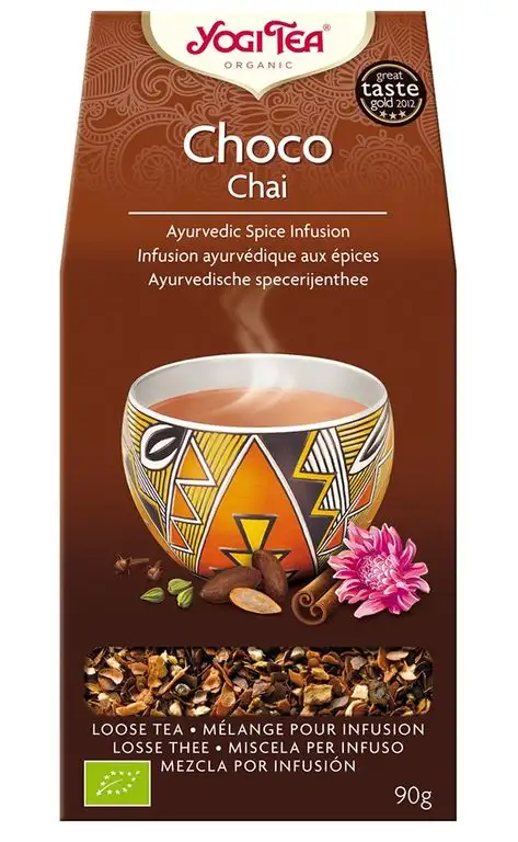 TE SCHOKOLADE BIO CHAI 90GR