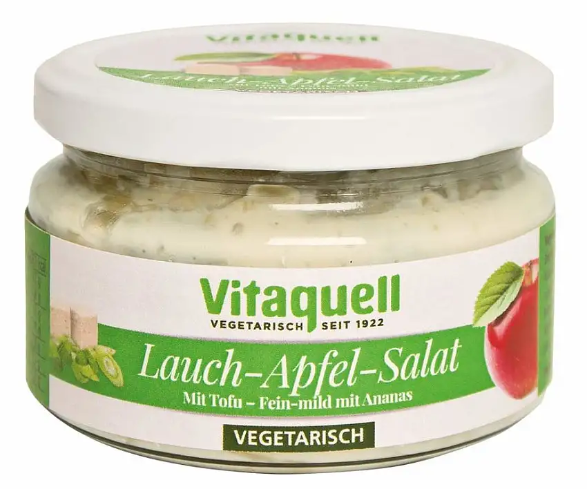 Lauch-Apfel-Salat - vegetarisch, fein mild, 200g