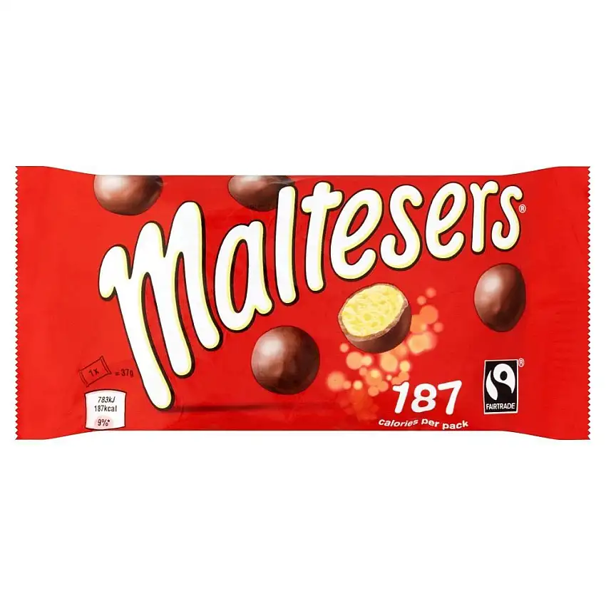 Maltesers Box -Schokoladen Box - 37g x 6, 6-er Pack